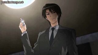 Redhead anime gets anal rammed