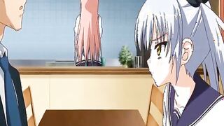 Nasty hentai gets pussy hammered