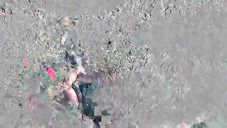 Latina cute minx strips naked and blows cock outdoor