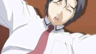 Horny anime gets wet pussy fucked