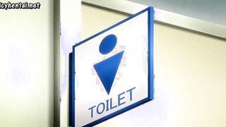 Busty anime redhead squirting