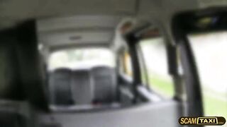 Gorgeous Ellas pussy gets penetrated in the backseat