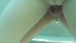 Redhead hottie having underwater sex for cash