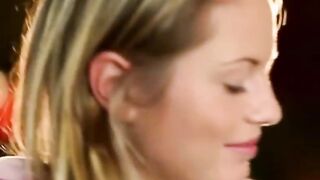 Hardcore cock sucking in charming massage room