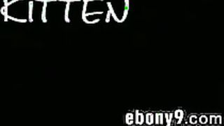 Ebony Babe Fucking By The Fire