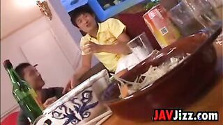 Busty Japanese Beauty Gang Banged