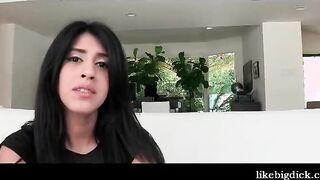 Cute school girl gets her tasty holes licked