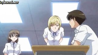 Hentai girl gets nipples sucked