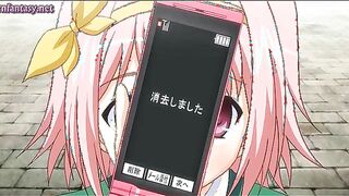 Tempestuous brunette hentai freting