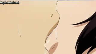 Hentai teenie gets asshole licked