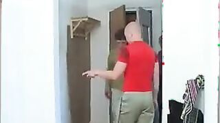 Russian Lady In A Threesome