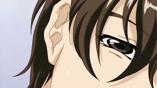 Huge breasted anime babe fucked