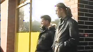 Blonde Mom Enjoying A Threesome