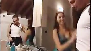 Horny Babe In The Bathroom