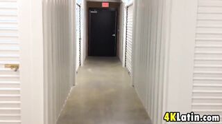 Storage Locker Blowjob POV