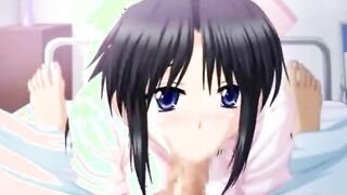 Anime nurse doing deeptroath