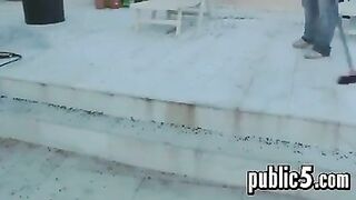 Teen Fucked In The Ass Outside