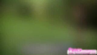 Sexy and brunette Adrianna needs help in her training and calls Megan