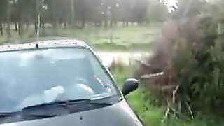 Couple Doing It Outside POV