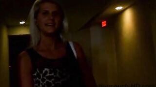 Ashley seemed stunned by the size of it