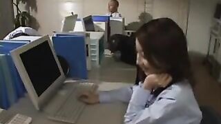 Asian Having Sex In The Office
