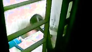 Indian Watched Taking A Shower