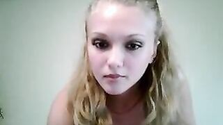 Blonde Girl And Her Vibrator