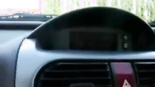 Blonde Girlfriend Gives A Blowjob