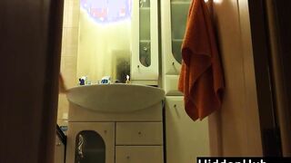 Step Mother In The Bathroom