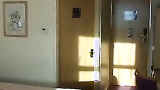 Blonde Hooker Jerking Him Off