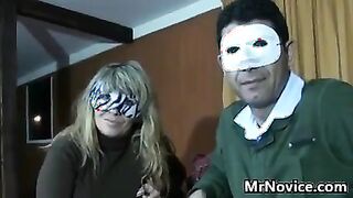 Shy Mature Couple Having Sex