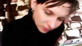 Facial For A Russian Slut POV