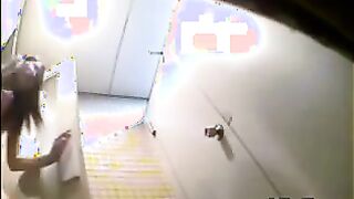 She Does Not Make It To The Toilet