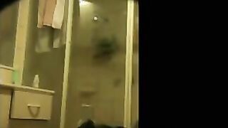 Teen Takes A Shower And Changes