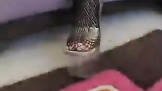 Sexy Latin Whore In Lingerie