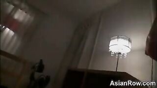 Busty Asian Whore Pleasing Cock