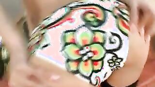 Skinny Slut In Fishnets Craves Anal