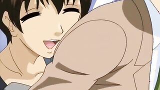 Sensual hentai chick with huge tits