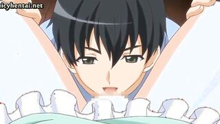 Nice hentai waits desperatly to get cock