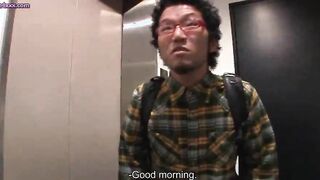 Seductive japanese cuties teasing cock