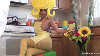 Abigail Mac On The Set