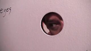 Gloryhole amateur hottie pleases herself