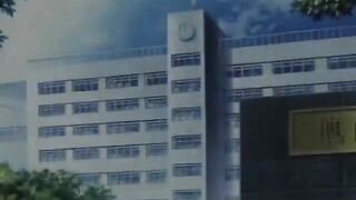 Busty hentai schoolgirl is enjoying this pussy play