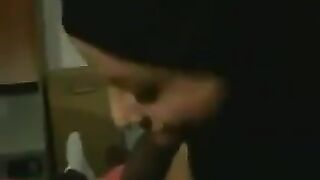 Arab Girl Gives A Blowjob POV