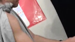 College blonde flashing tits at cosplay party