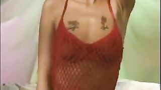 Ass And Pussy Play By A Blonde Slut