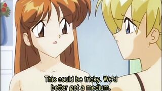 Hentai shemale group gangbanged and dildoed