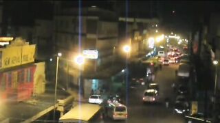 African nymph eating white shaft on knees