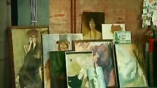 Artist With Two Hot Lesbians