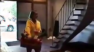 Blonde Girl From France Having Fun